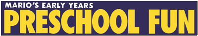 Mario's Early Years Preschool Fun logo for Super Nintendo